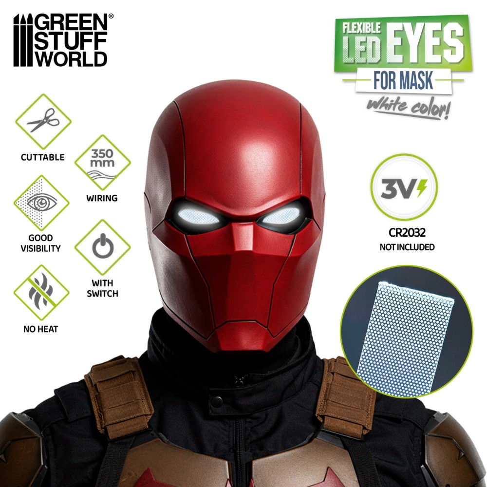 A LED-szemek bekötésének és rugalmasságának részletei